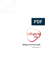 BDApps Lite User Guide