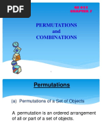 Permutations and Combinations