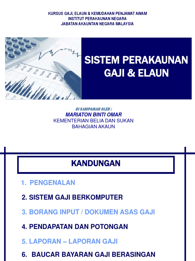 Sistem Pengurusan Gaji Dan Elaun Mac 2011 Pdf