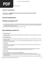 Current Transformer - Electrical Notes & Articles