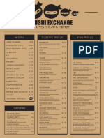 Sushi Exchange Menu2of2
