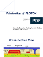Fabrication of FLOTOX: (EEPROM Cell)