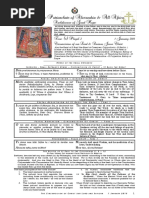 2018 - January Sacred Lessons