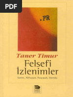 Taner Timur - Felsefi İzlenimler