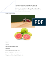 Ways to Process Guava Fruit