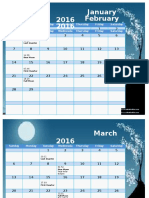 2016 Moon Calendar Ut Pic