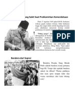 Fakta Unik Tentang Proklamasi 17 Agustus 1945