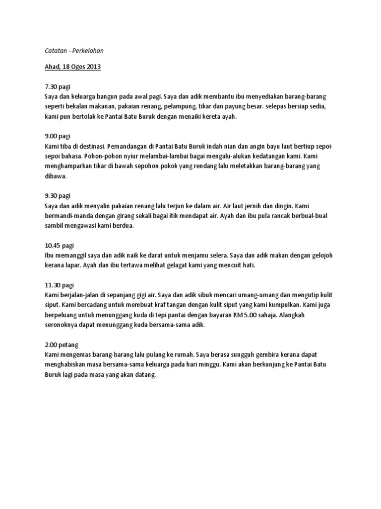 Catatan 1 - CTH | PDF