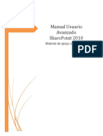 Manual Usuario Avanzado SharePoint 2010