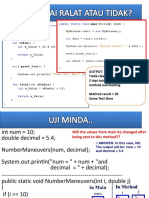 Output: Tiada Ralat (Subaturcara Total Ada 2 Tapi Satu Ada Parameter) - Method Overloading Method Result 20 Some Text Here