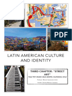 Latin American Culture and Identity: Third Chapter: "Street Art"
