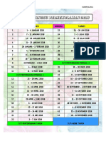 Jadual Minggu Persekolahan Kumpulan A