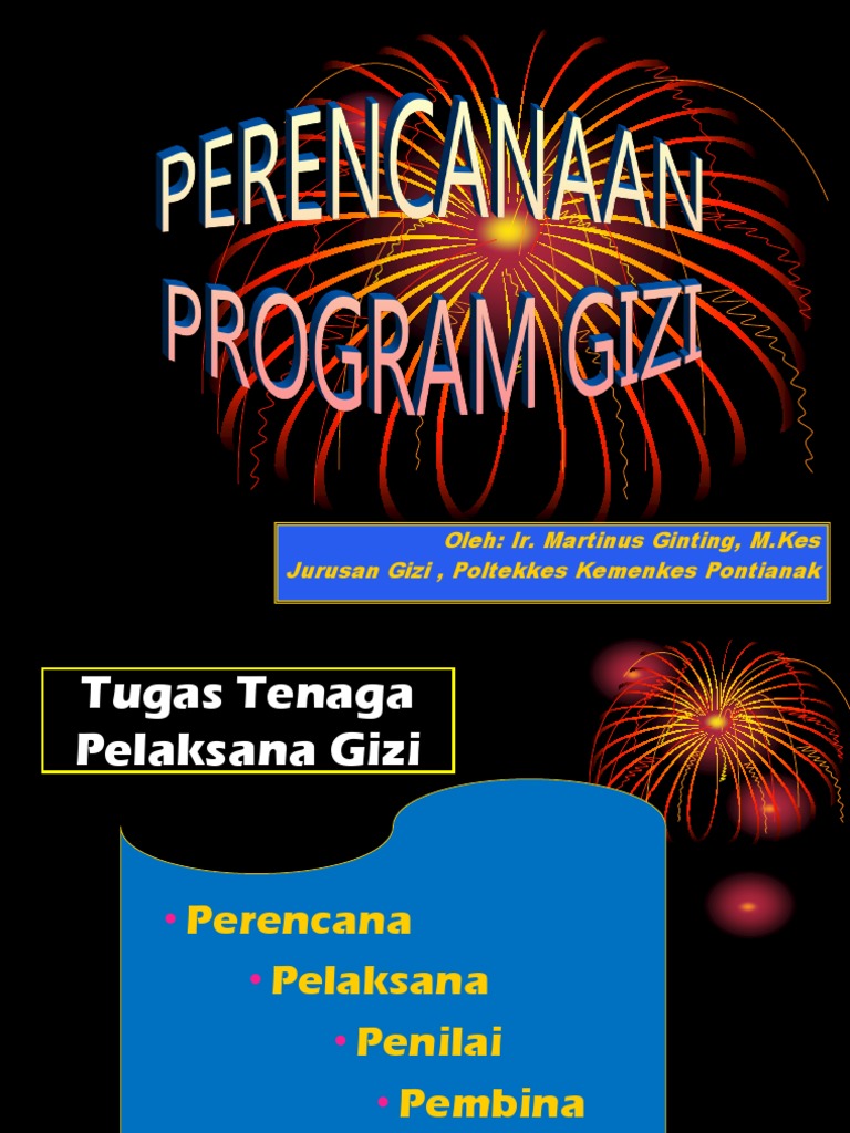 Perencanaan Program Gizi Efektif | PDF | Pengembangan Diri | Sains ...
