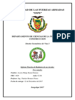 Informe Replanteo - Método Coordenadas Polares