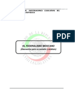 Federalismo - Mexicano Del PDF