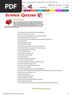 Animal Quiz Questions & Answers