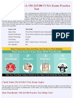 Check Point CCSA 156-215.80 PDF Exam Material - Latest 2018  