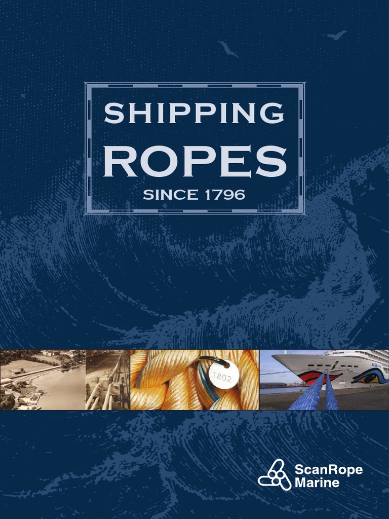 ScanRope Marine Katalog | PDF | Rope | Manufactured Goods
