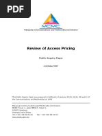 PI Paper Review of Access Pricing 2017