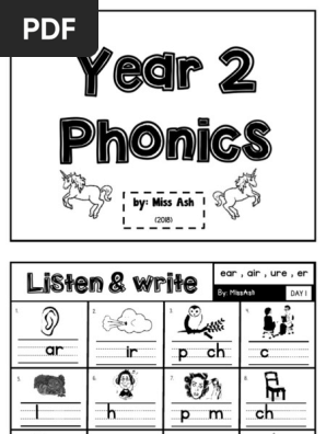 phonics module year 2 pdf nature