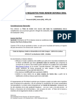 Requisitos Defensa Oral