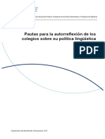 Pautas de Autoreflexión PDF