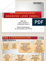 Sensorineural Hearing Loss (SNHL)
