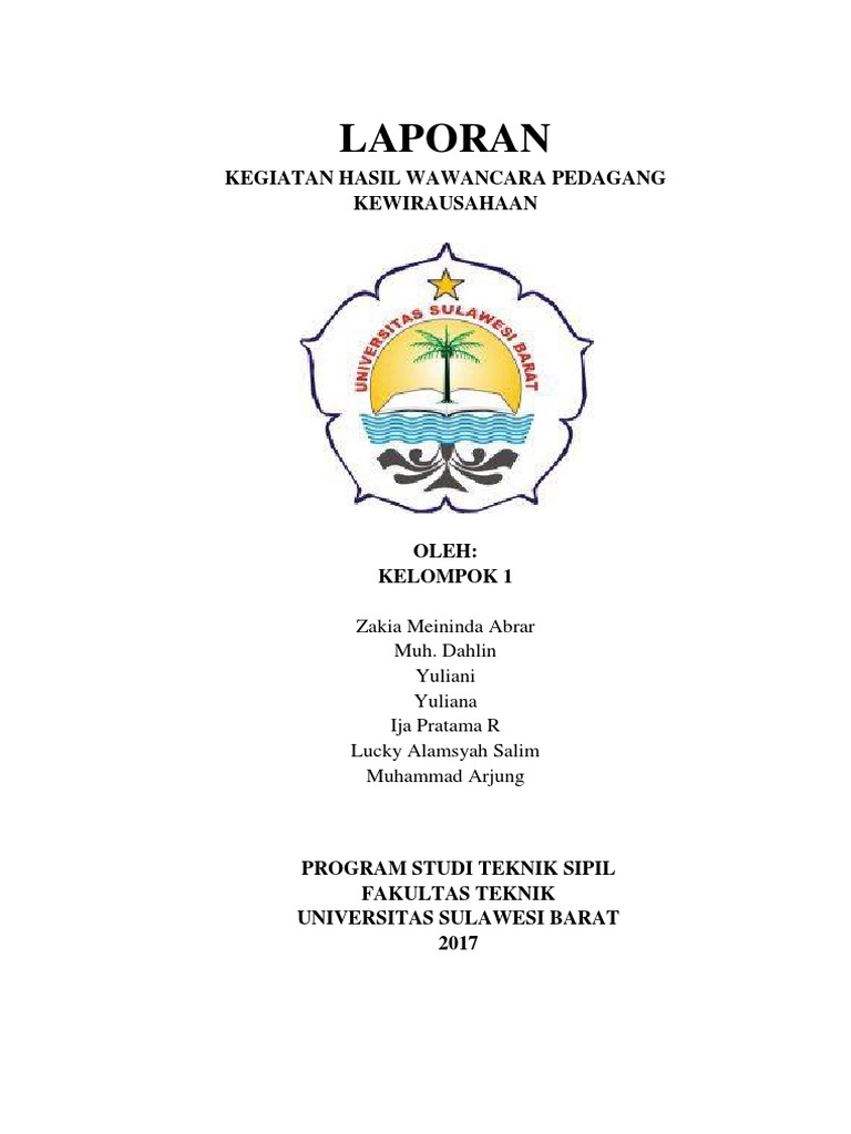 Laporan Wawancara Kewirausahaan 1