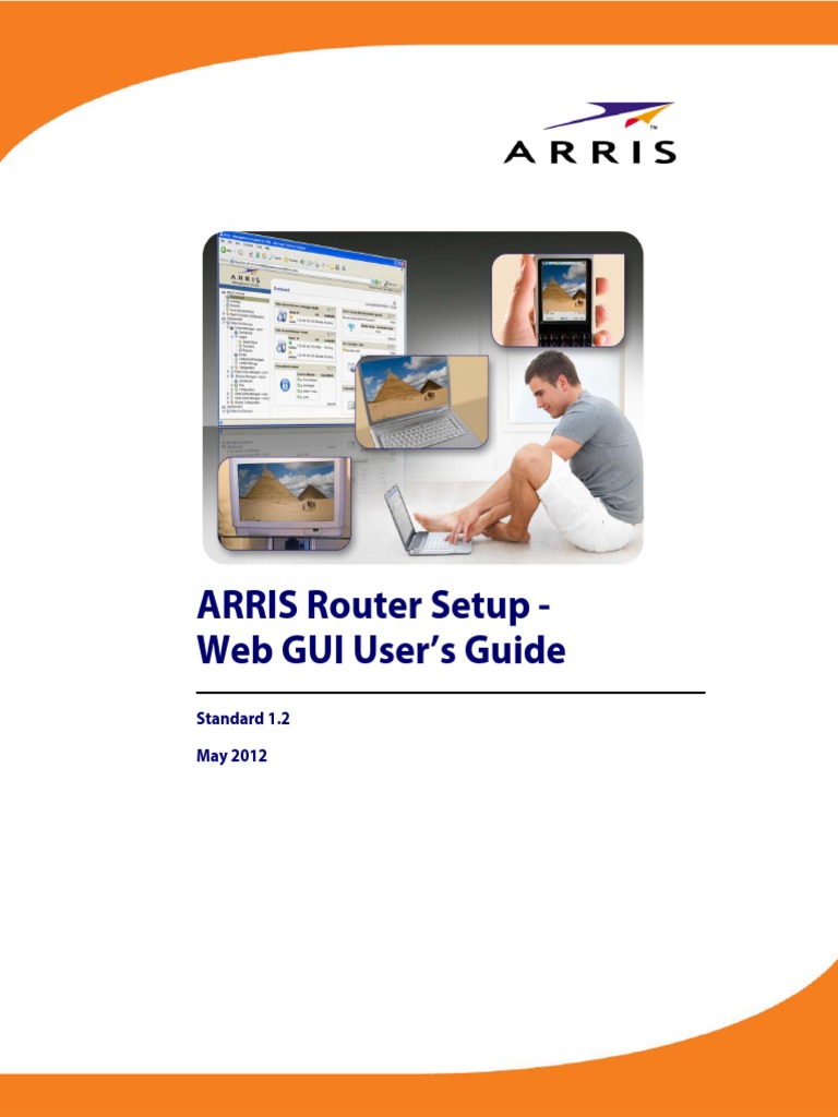 ARRIS Router Setup Web GUI UG | PDF | Ip Address | Wireless Lan