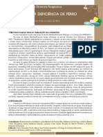 PCDT Anemia DeficienciaFerro 2014 PDF