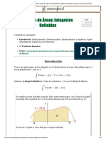 Áreas - Integrales Definidas - Áreas de R... Iller - Ejemplos y Ejercicios Resueltos PDF