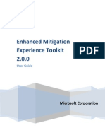 Enhanced Mitigation Experience Toolkit (EMET) Version 2.0 Users Guide