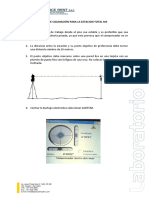 Test de Colimacion Estacion Total m3