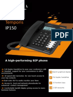 Alcatel Phone Temporis IP150 Spec Sheet en