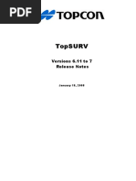 TopSURV7 Rel Notes