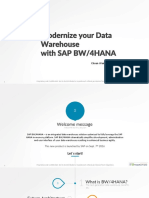 Modernize Your Data Warehouse With SAP BW4HANA Webinar Utegration 121516