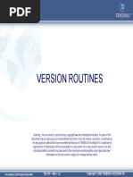 VersionRoutines R4