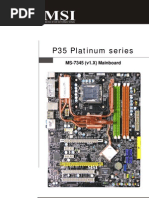 Download MSI Mainboard MS-7345 v1X user manual by windlestraw SN36823538 doc pdf