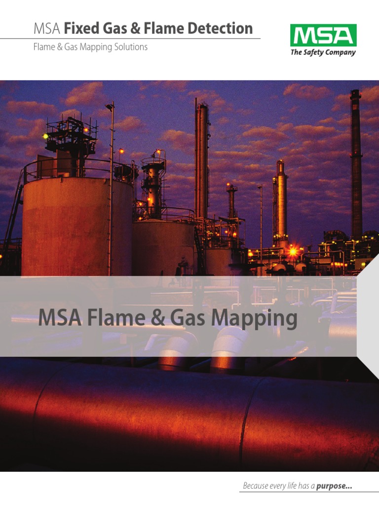 Mapping Gas And Flame Detectors Pdf Risk Explosion