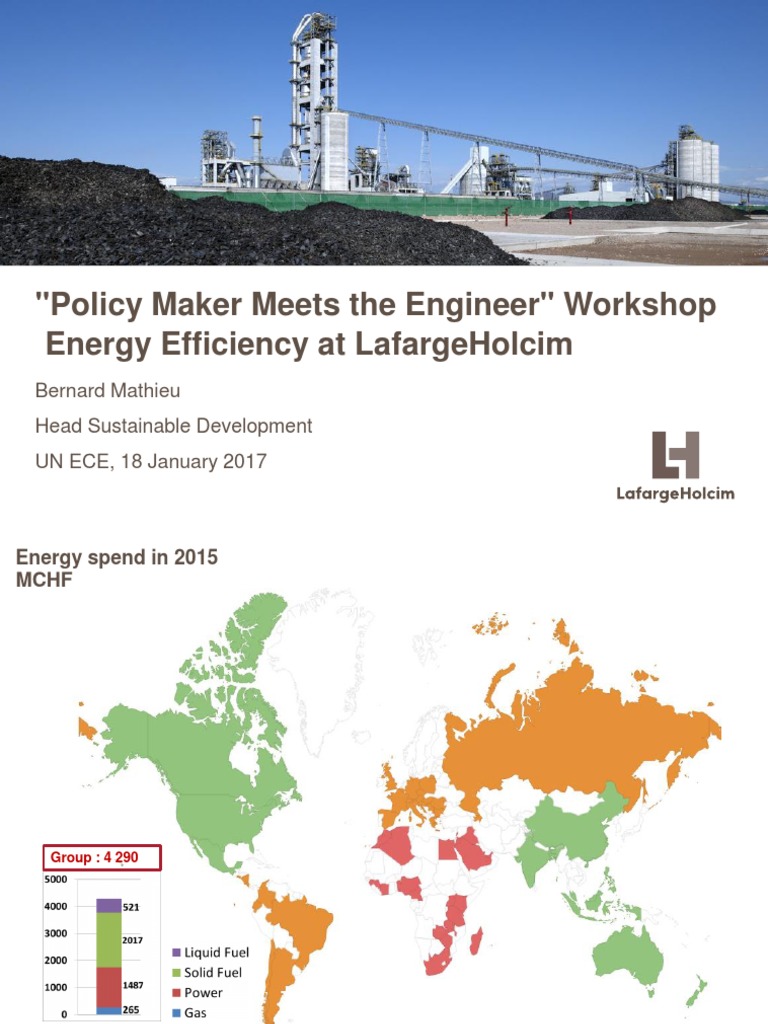 Lafarge Holcim | PDF | Efficient Energy Use | Cement