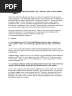 Darwin vs Lamarck Worksheet Answer Key