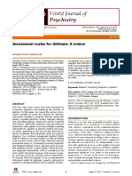 Assessment Scale for Delirium