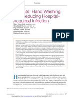 Patients' Hand Washing and Reducing Hospital - Acquired Infection PDF