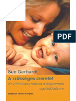 Sue Gerhardt - A Szukseges Szeretet
