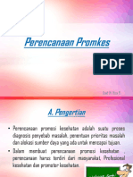 Perencanaan Promkes