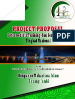 Proposal LK 2 Dan SC Hmi Cabang Jambi