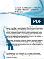 ACCUEIL CHALEUREUX DE TELECEL GLOBAL PAR LES POPULATIONS DES VILLES ET LOCALITES CONNECTEES AU RESEAU