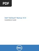 NetVault Backup Installation Guide - 100 PDF