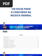 120 Dicas Para RFB - Ponto Dos Concursos