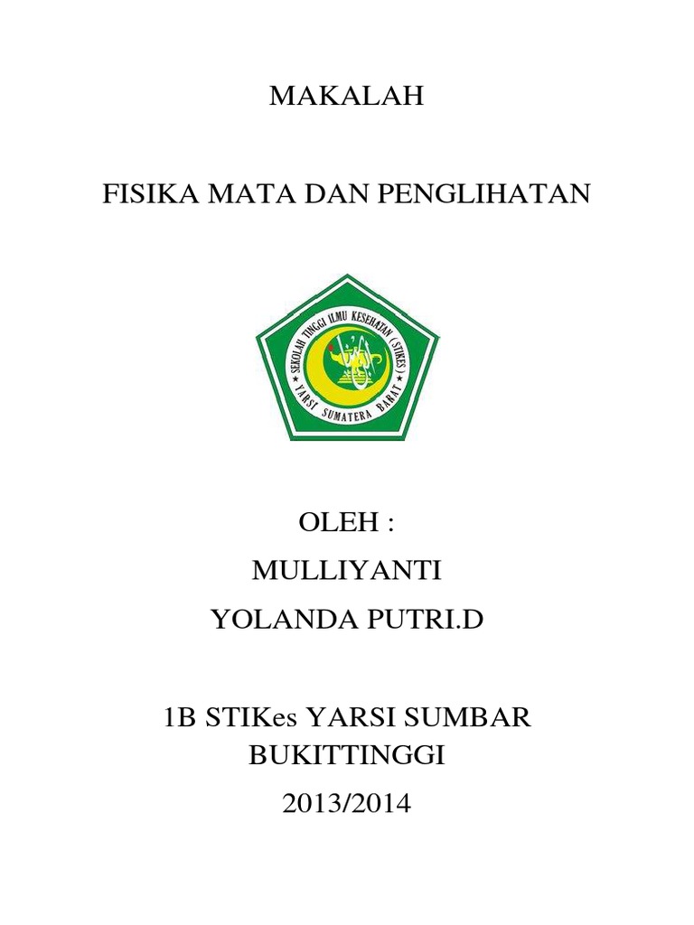 Makalah Fisika Mata